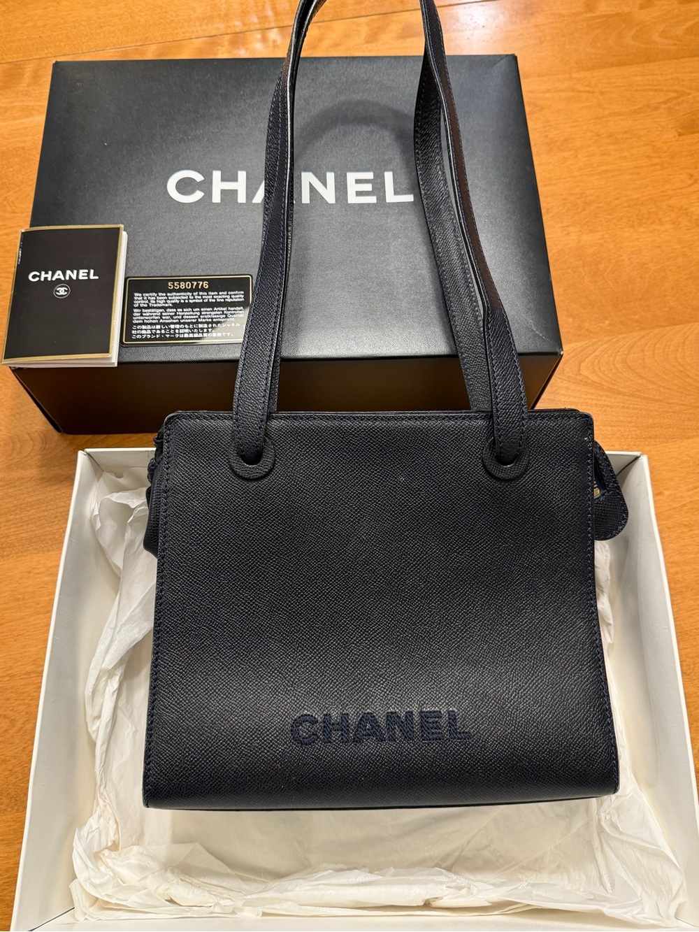 CHANEL Caviar Leather Shoulder Bag